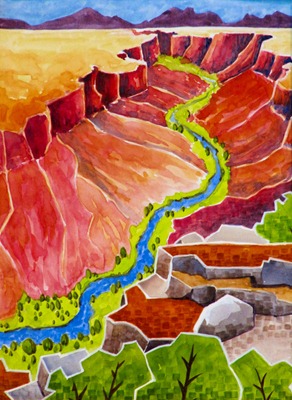 Rio Pueblo Canyon - AR